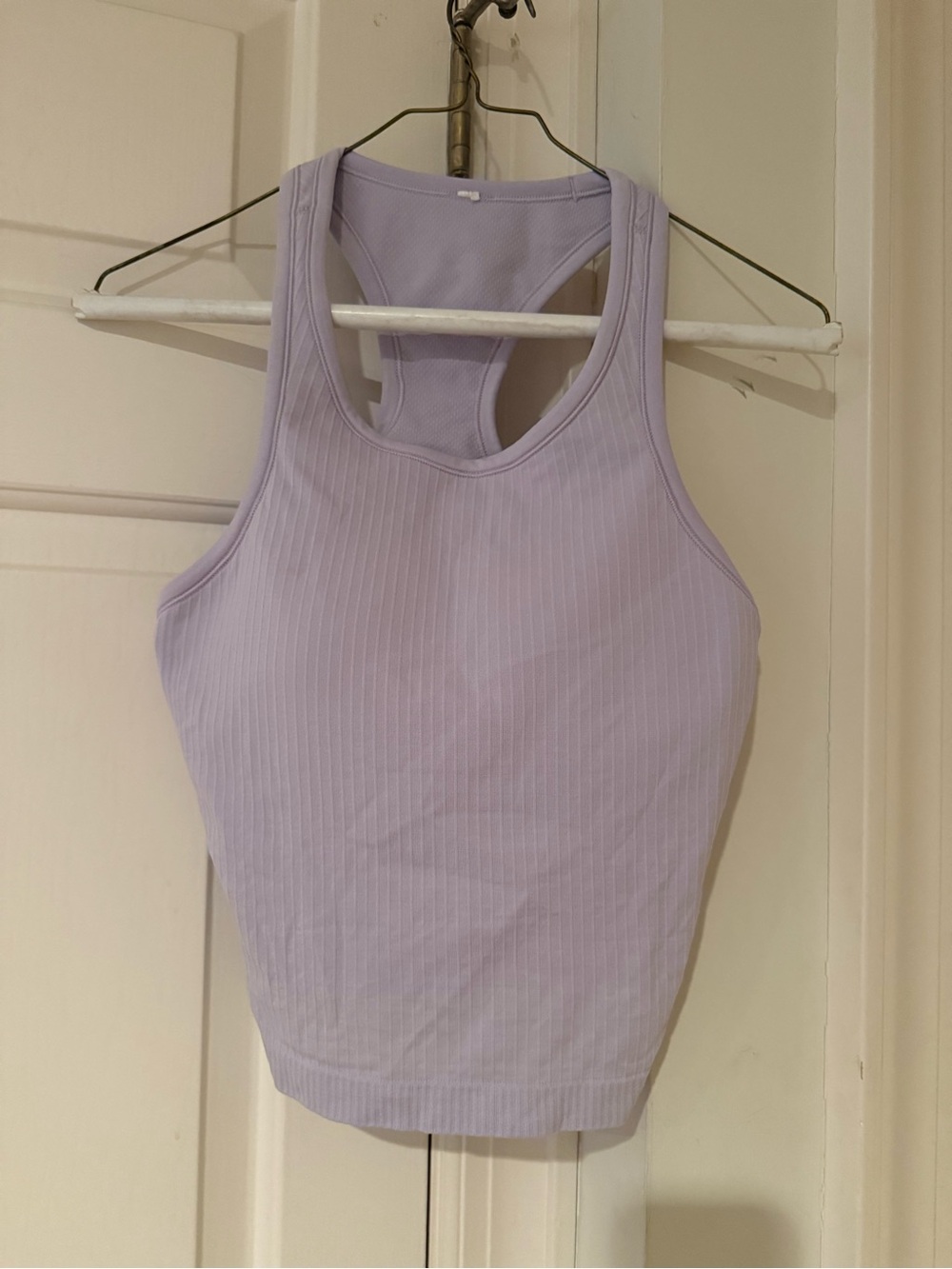 NWOT LULULEMON EBB TO STREET CROP TANK SIZE 8